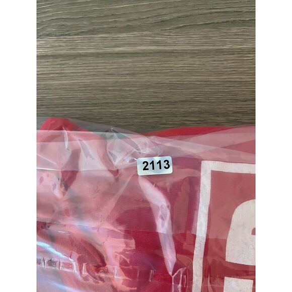 Vtg Delta Pro Weight I Bleed Bulldog Red Fresno State Men's XL Red T-Shirt - Picture 10 of 10